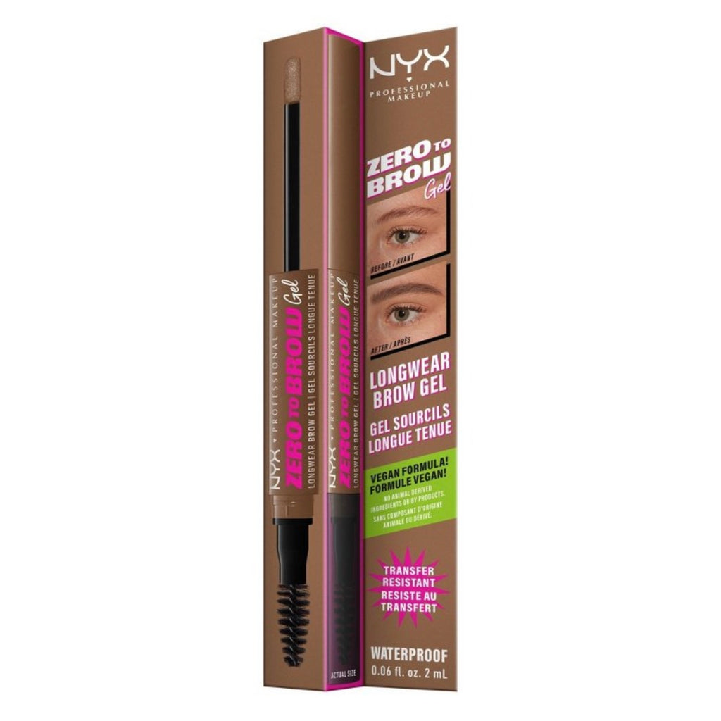 NYX Professional Makeup Zero to Brow Longwear Eyebrow Gel