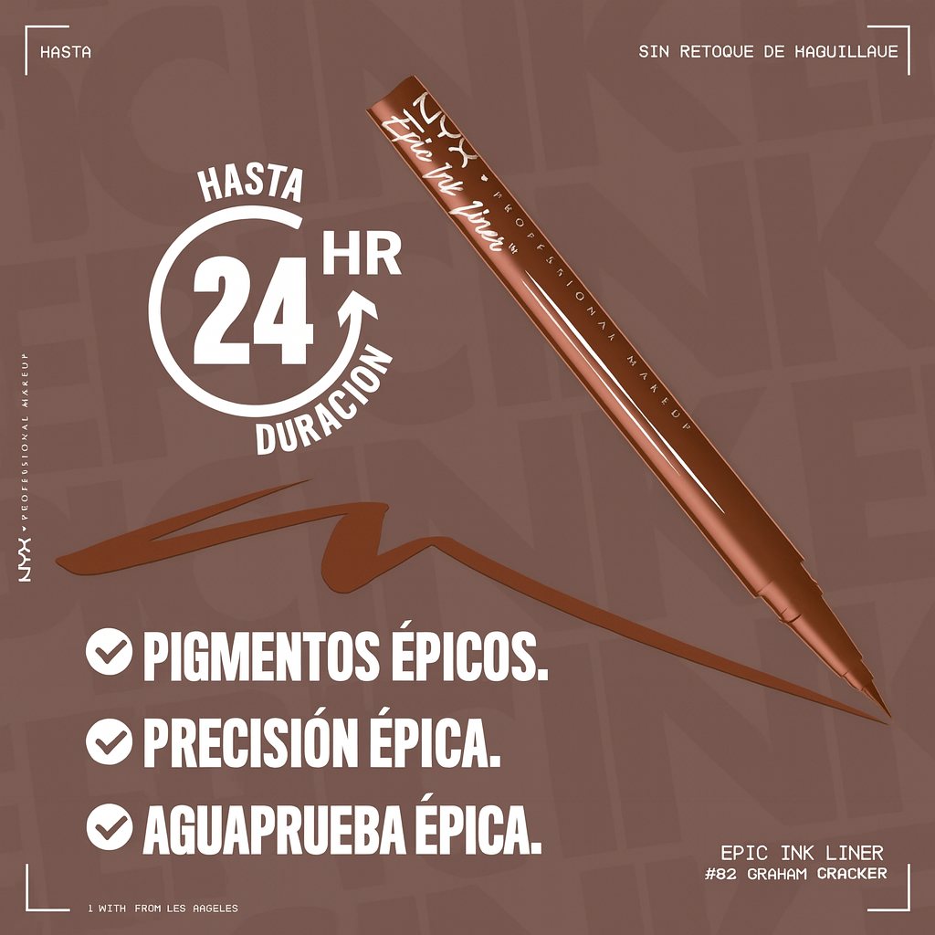 NYX Professional Makeup Epic Ink Liner - Graham Cracker