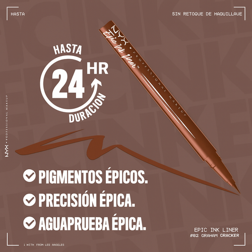 NYX Professional Makeup Epic Ink Liner - Graham Cracker