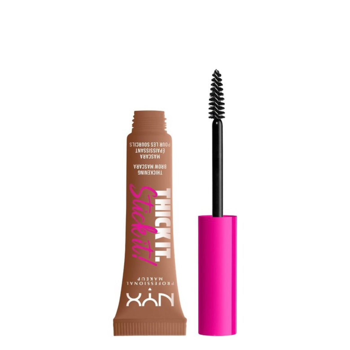 NYX Professional Makeup Thick It Stick It Brow Gel Mascara - Auburn
