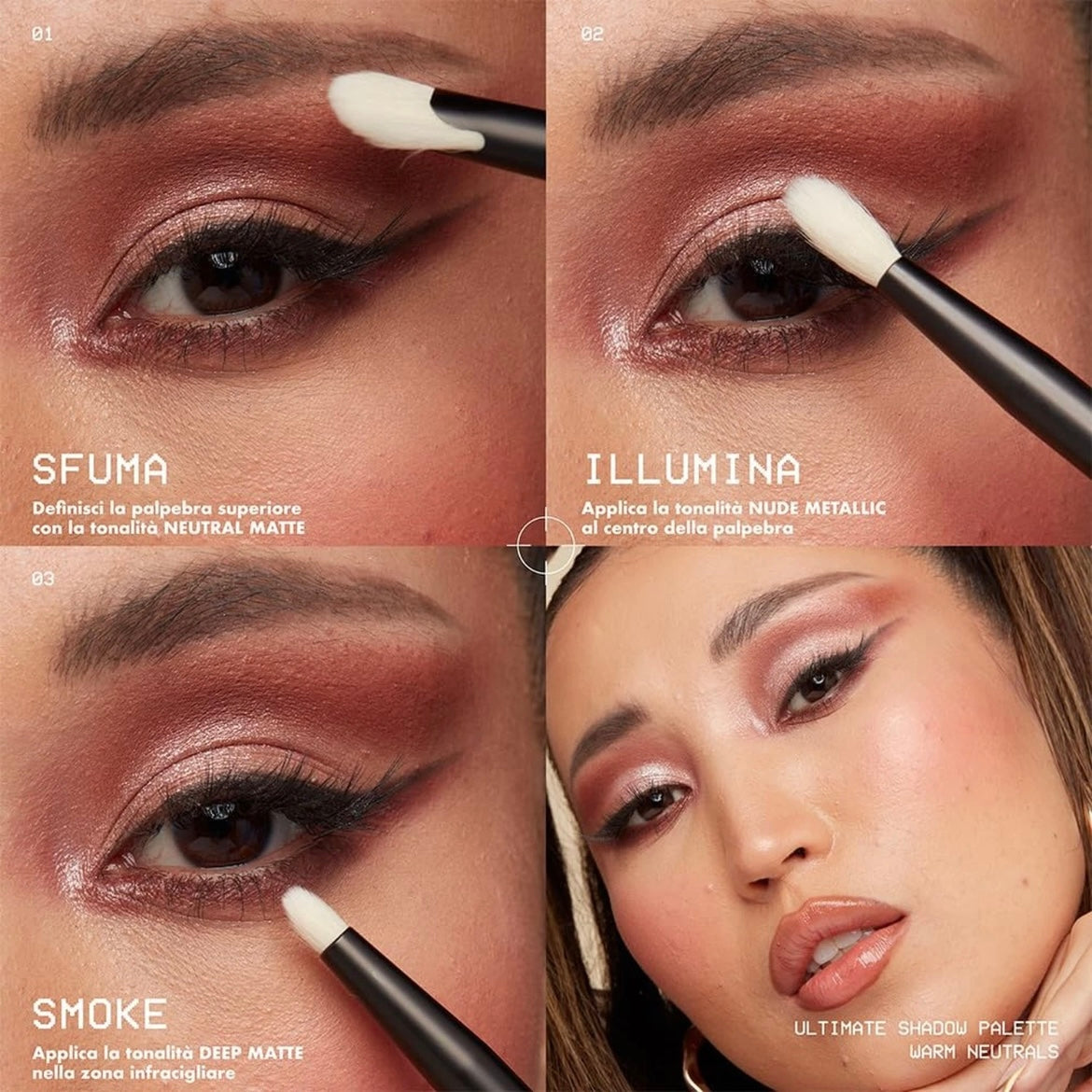 NYX Professional Makeup Ultimate Eyeshadow Palette - Warm Neutrals